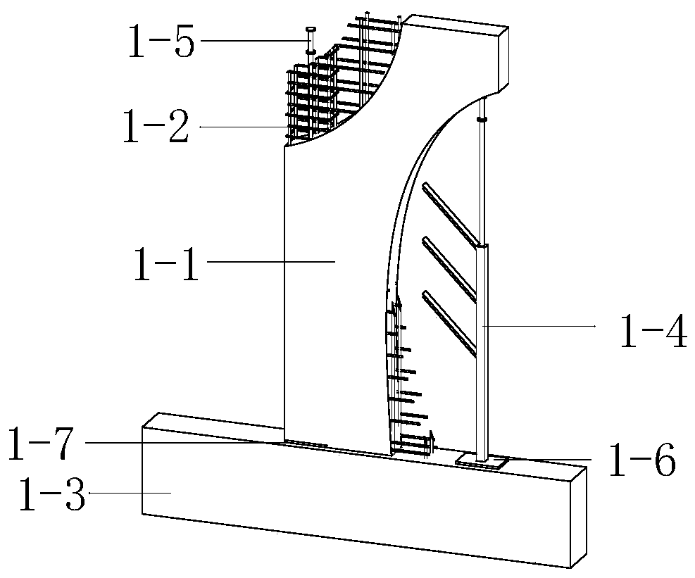 A self-resetting shear wall with optimized stress distribution