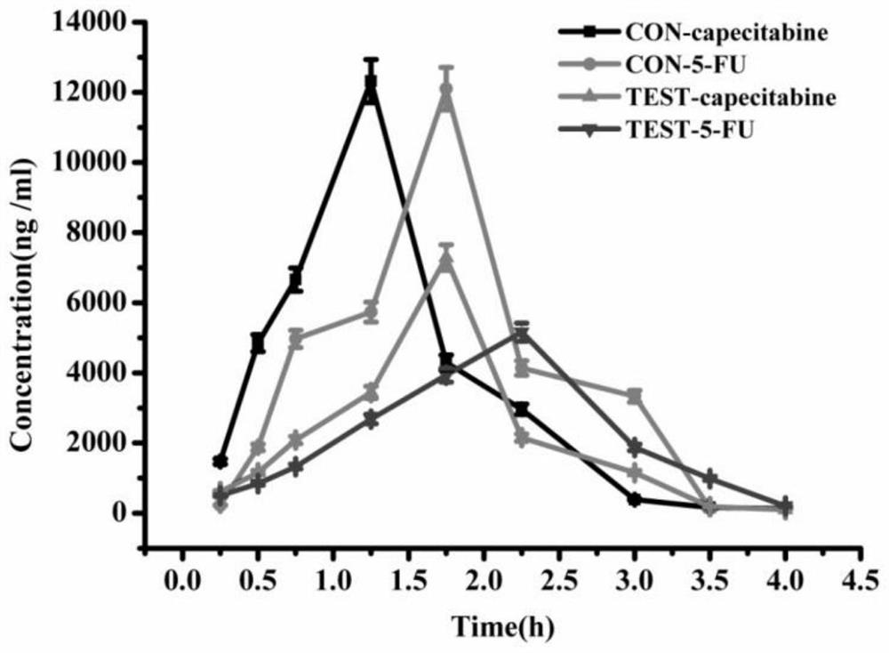 Establishment and evaluation method of animal model for drug in vivo process evaluation after intraperitoneal radiotherapy