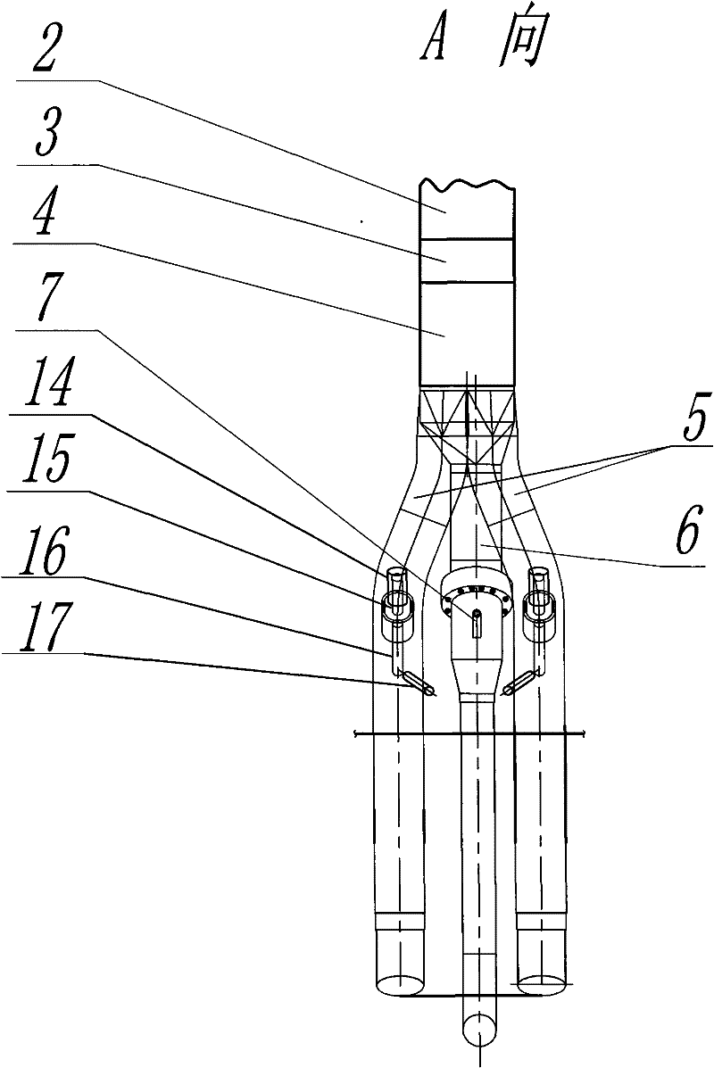 Micro oil content ignition coal powder burner capable of improving initial ignition heat