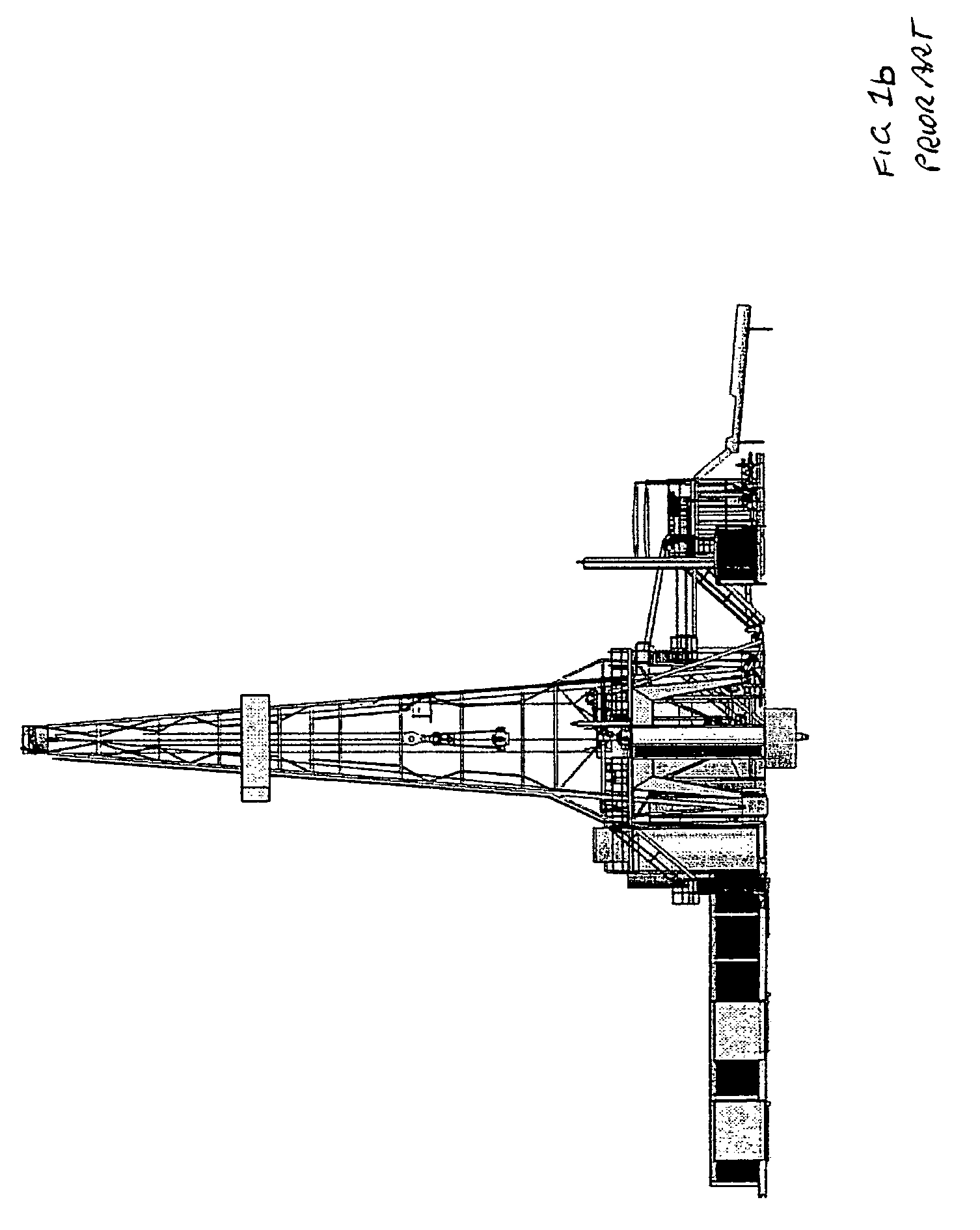 Vertical offline stand building and manipulating system