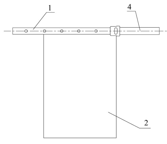 Transition method and transition joint between polar plate and copper conducting beam