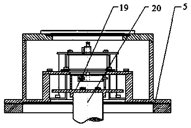 Fin-angle feedback device and mounting method thereof