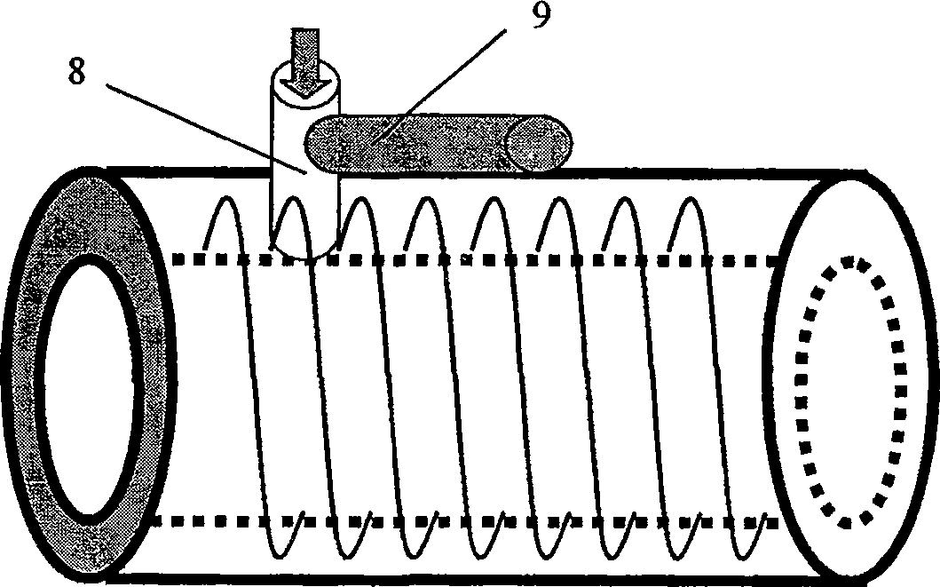 Platform for collecting sperm of alpaca with temperature controlled imitated structure of cervices