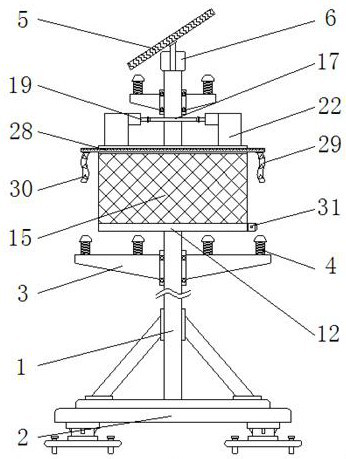 Signal transceiving device for 5G base station construction