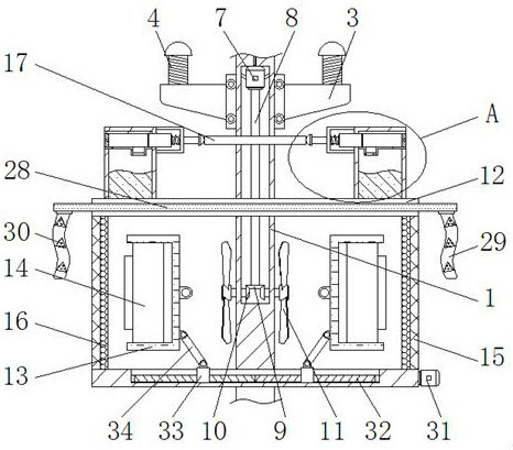 Signal transceiving device for 5G base station construction