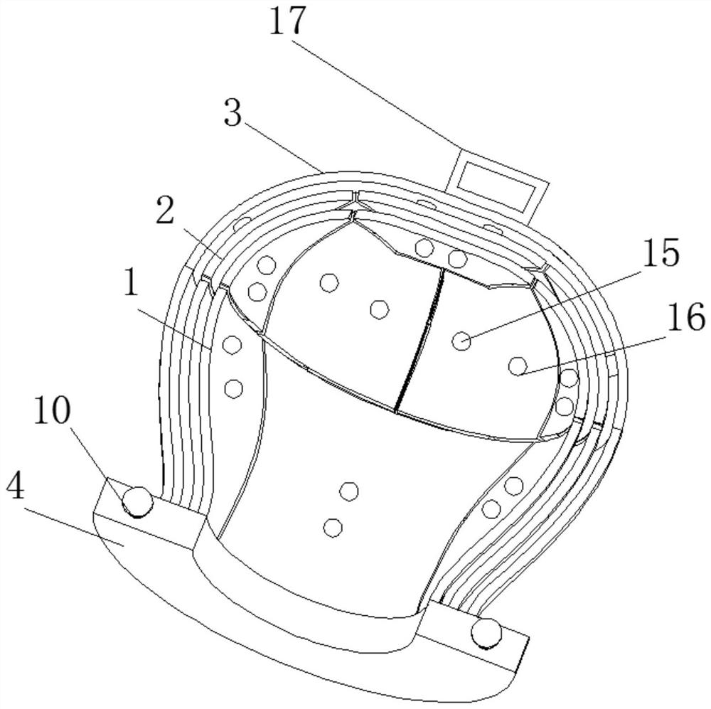 A device for maintaining brain nerves after brain surgery