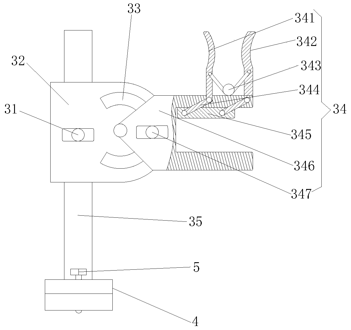 A door and window assembly and fixing device