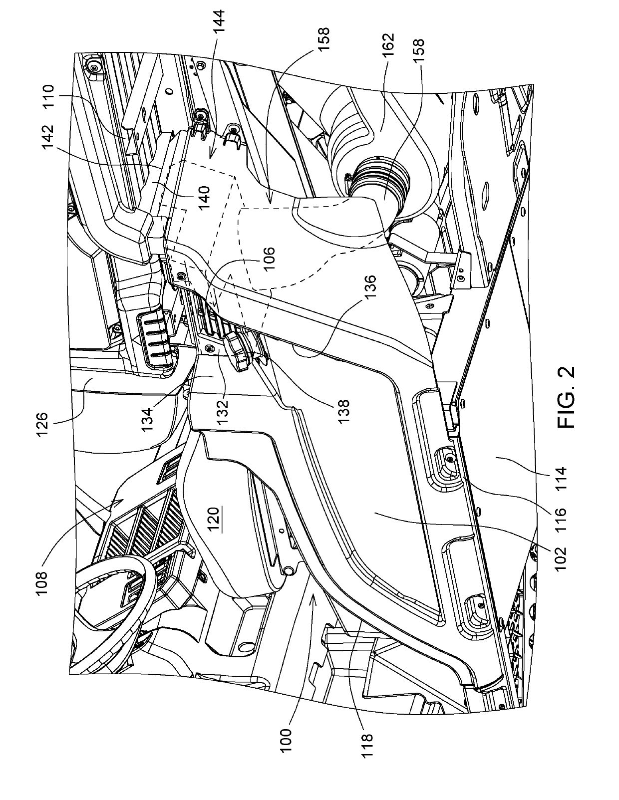 Continuously variable transmission air intake assembly