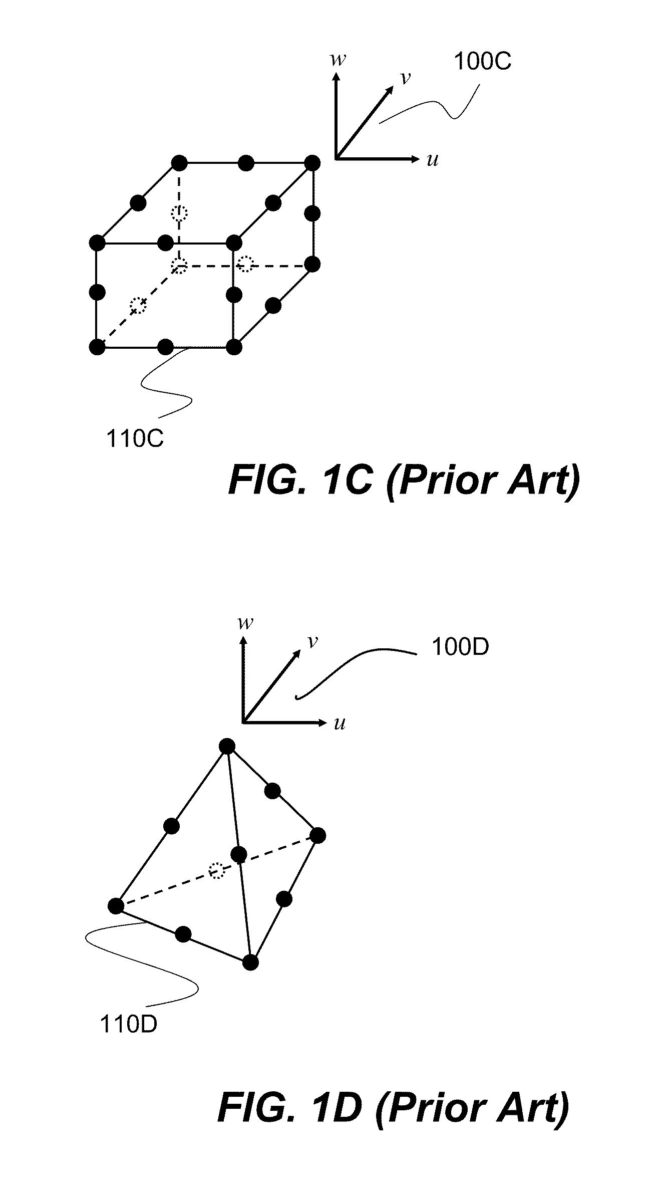 Solid finite elements suitable for simulating large deformations and/or rotations of a structure