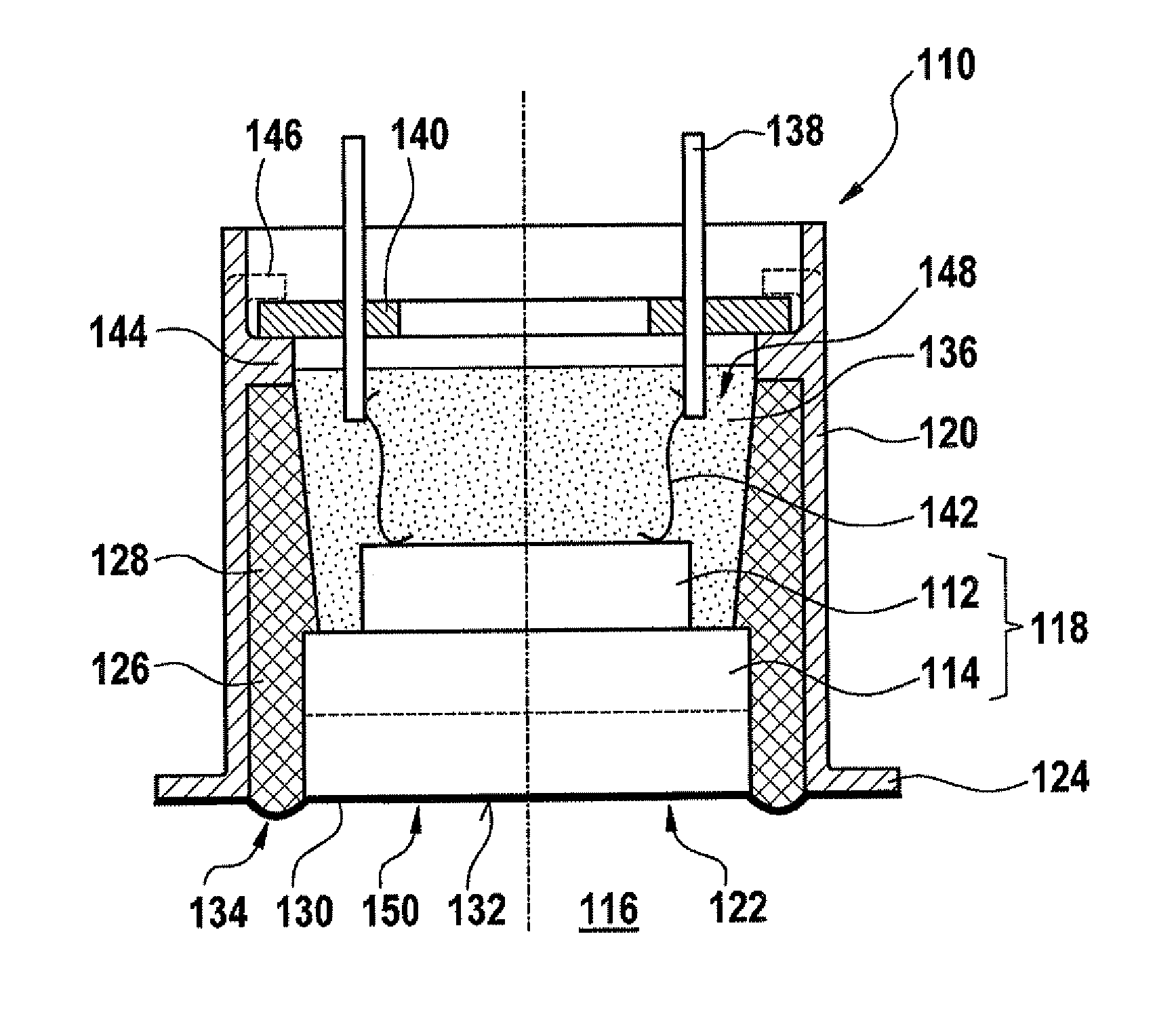 Ultrasonic transducer for use in a fluid medium