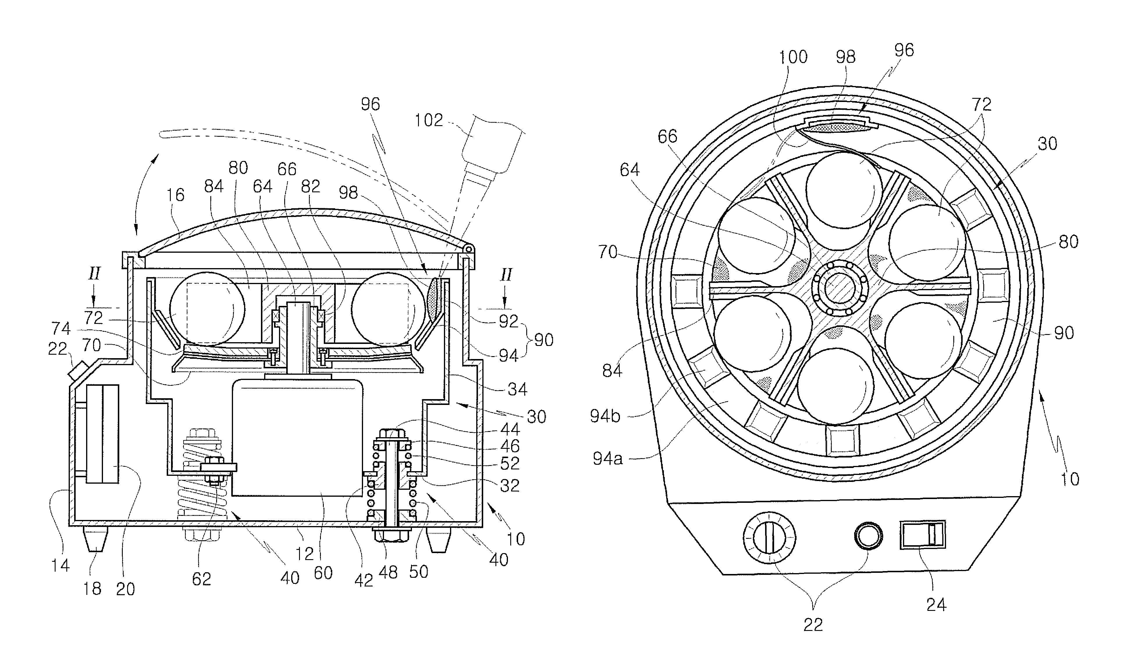 Game ball surface treatment apparatus