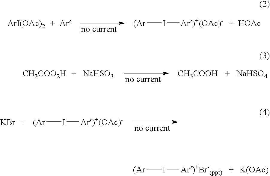 Process for the production of diaryl iodonium compounds