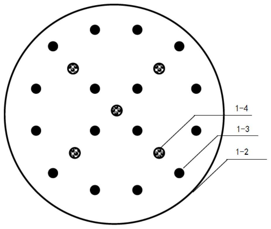 Experimental device for multiphase floating jet flow and image processing method for oil drop bubble shadow