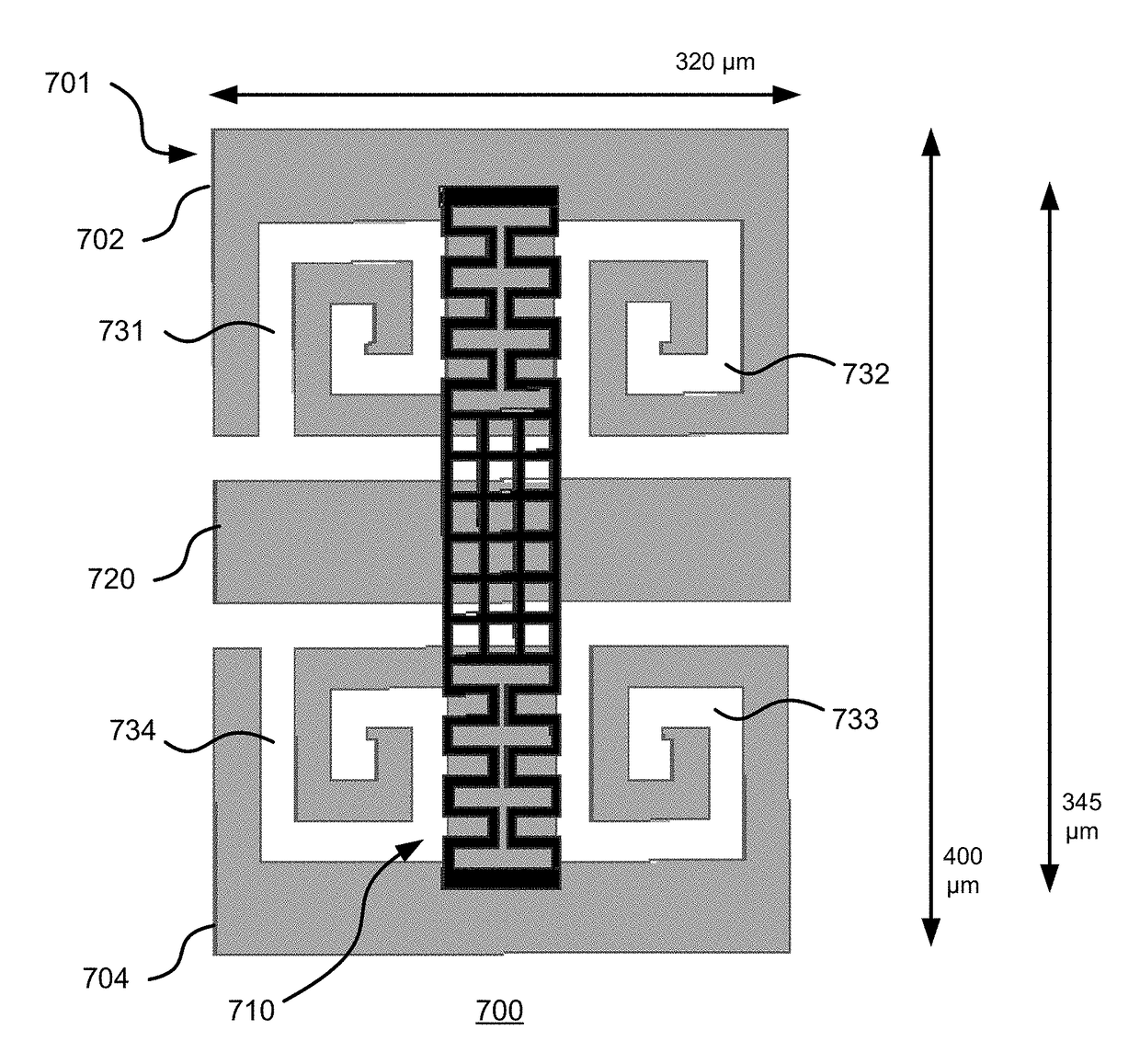 Microelectromechanical switch with metamaterial contacts