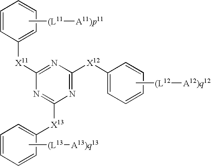 Lubricant composition and triazine ring-containing compound