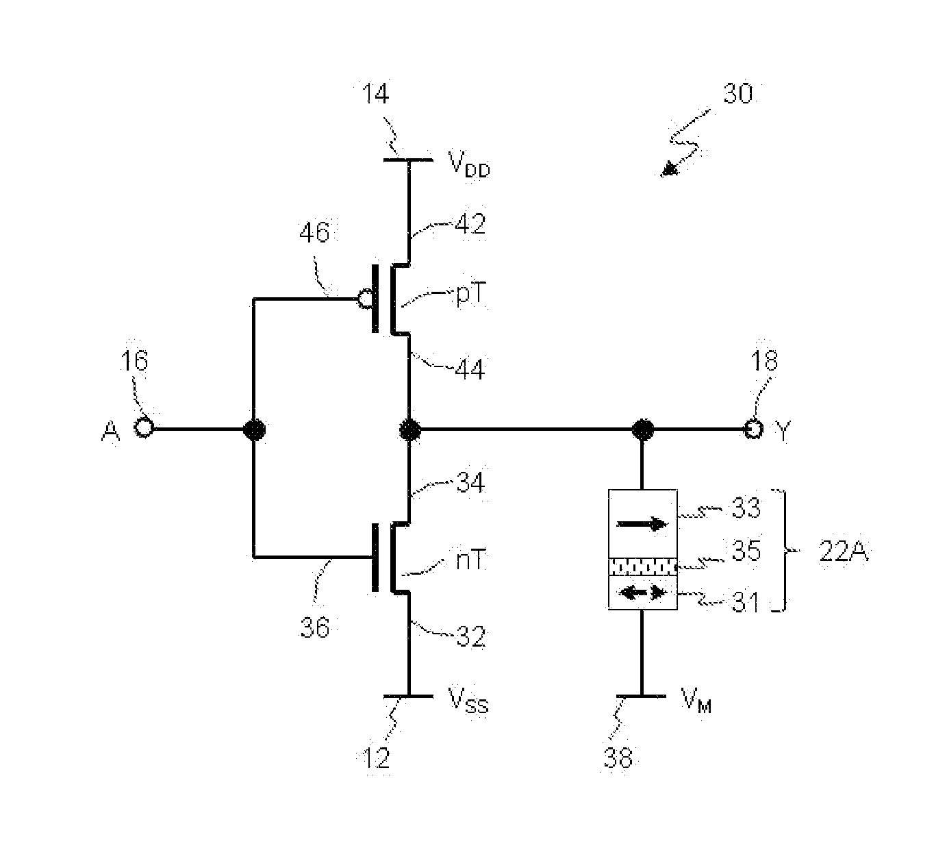 Nonvolatile Logic Circuit