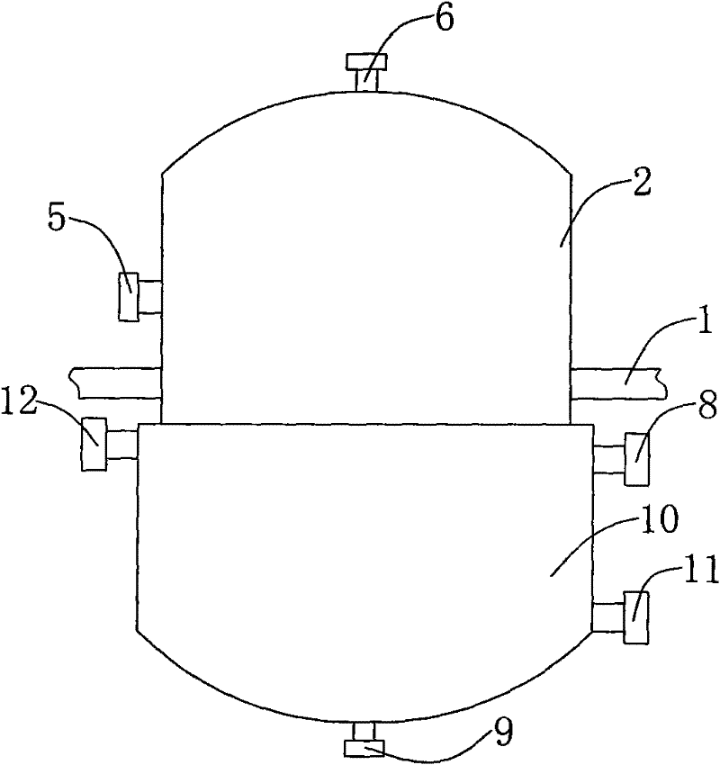 Recrystallization purifying device for lactide