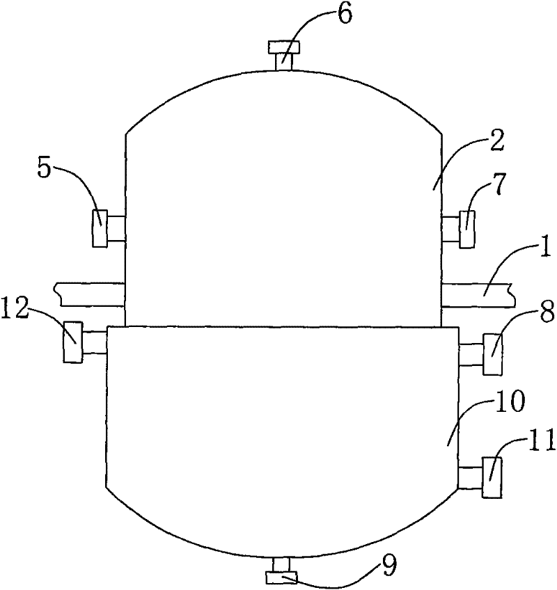 Recrystallization purifying device for lactide