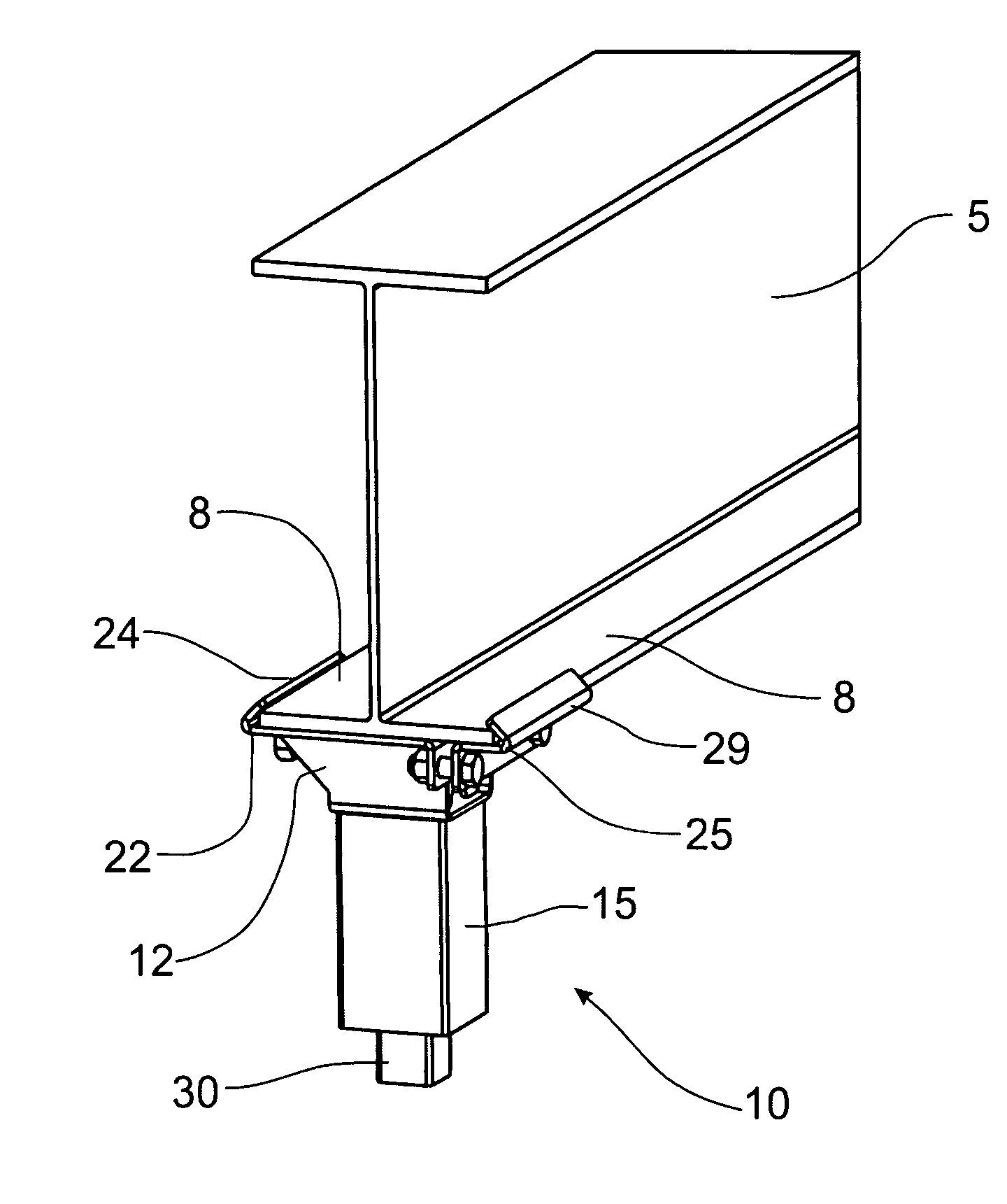 Adjustable Support Stand for Pre-Cast Concrete Wall Forms