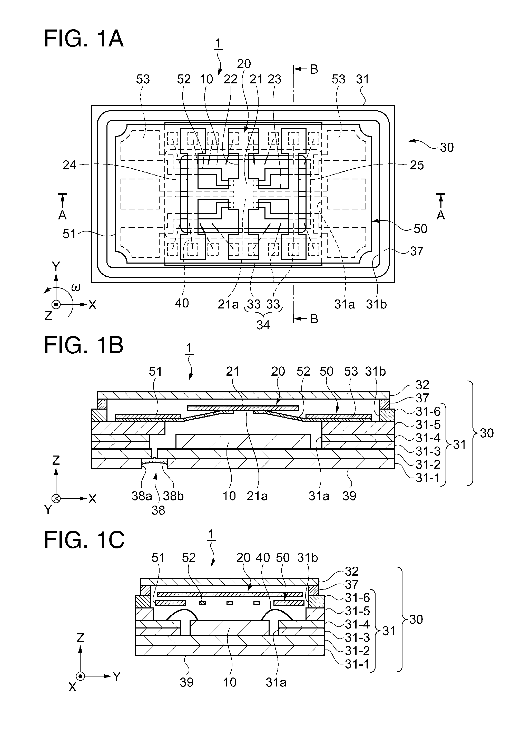 Electronic device, package, electronic apparatus, and moving object