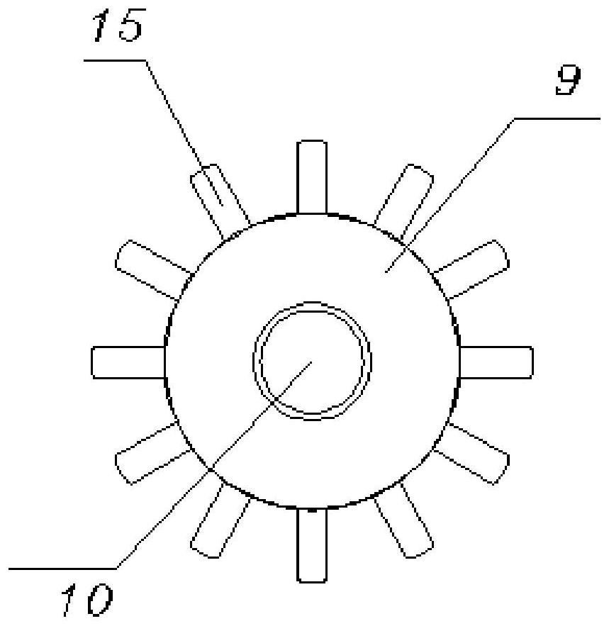 Arylamine compound containing multiple sulfonic groups and preparation method thereof