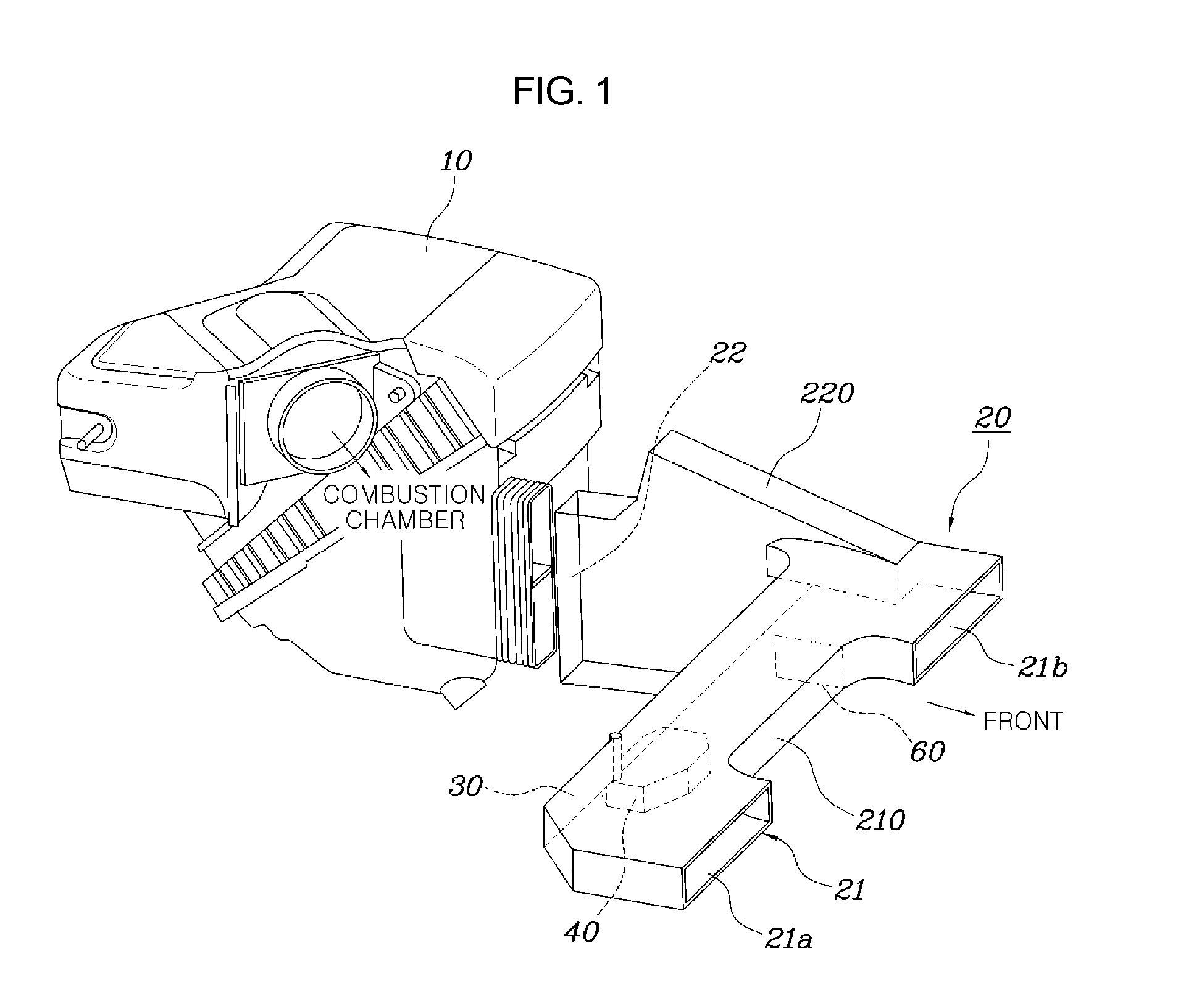 Apparatus for improving cooling efficiency of engine room in vehicle