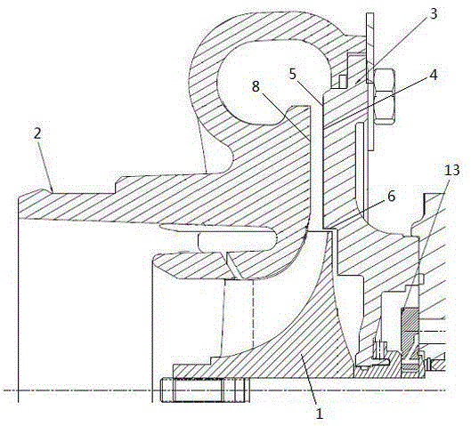 Device and method for reducing oil leakage of supercharger compressor