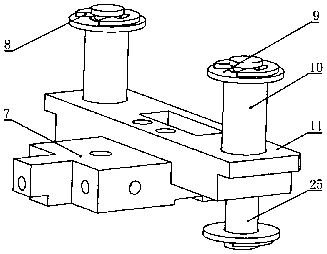 A locking device and assembly method for automatic assembly of tiny parts