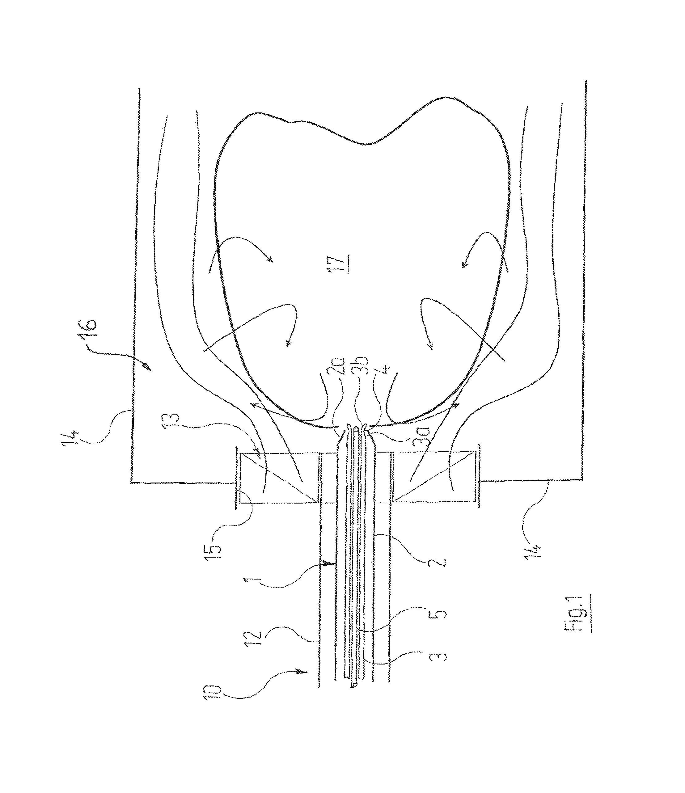 Burner for a thermal post-combustion device