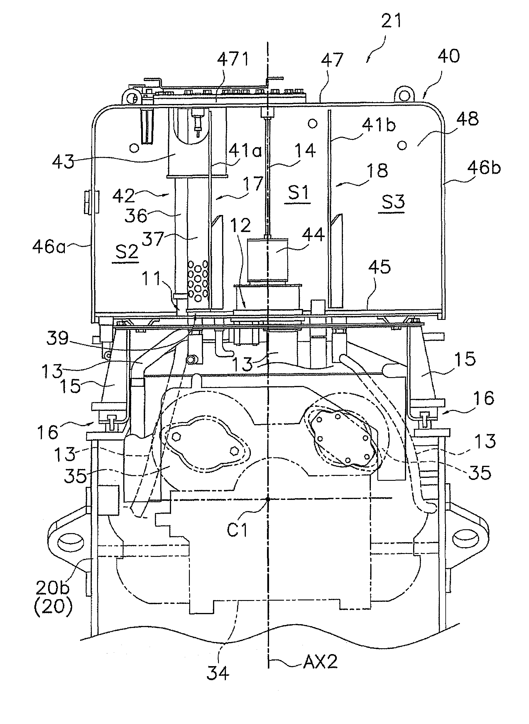 Operator seat for construction machine, and cab and construction machine including the same