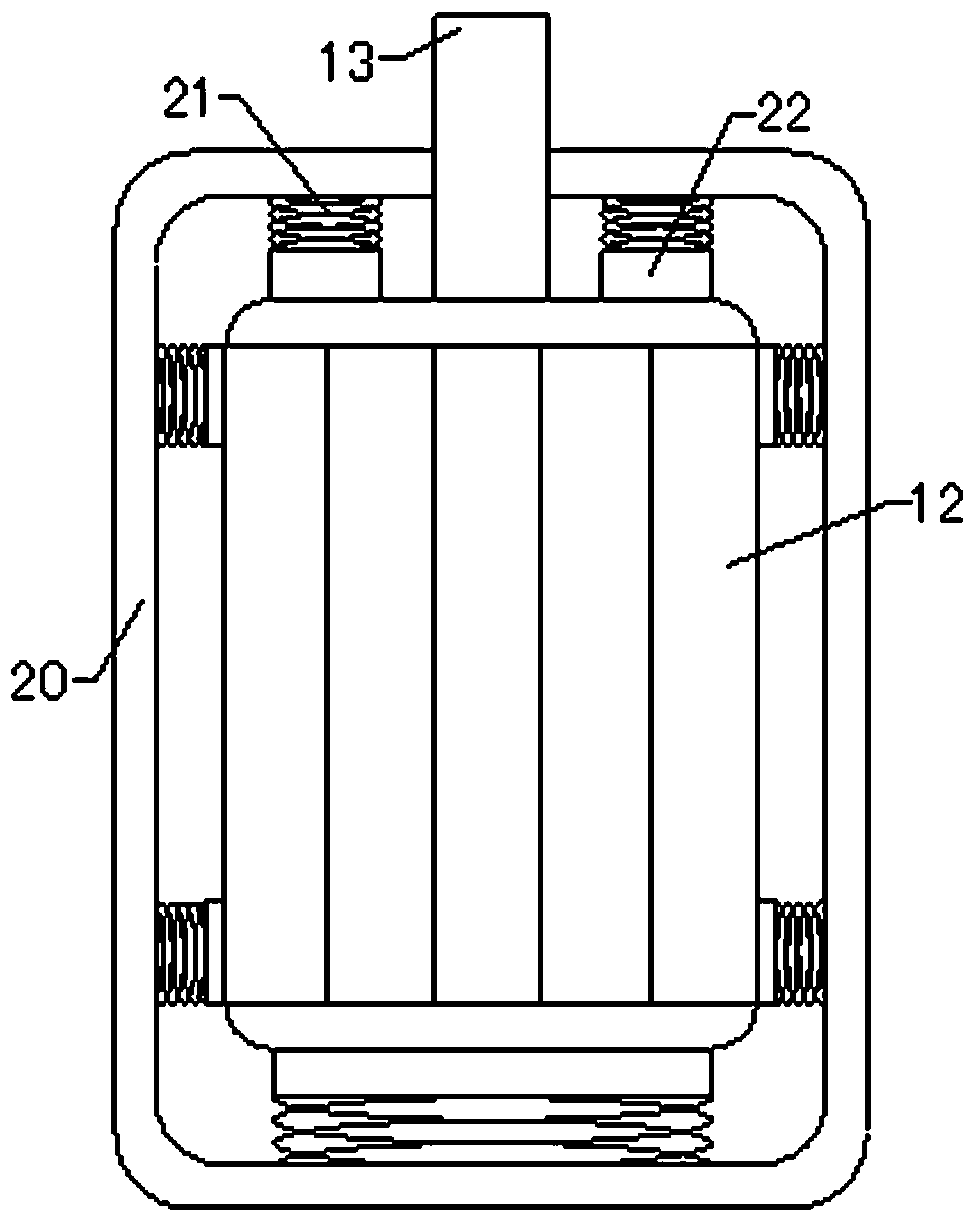 Background wall structure for fabricated building