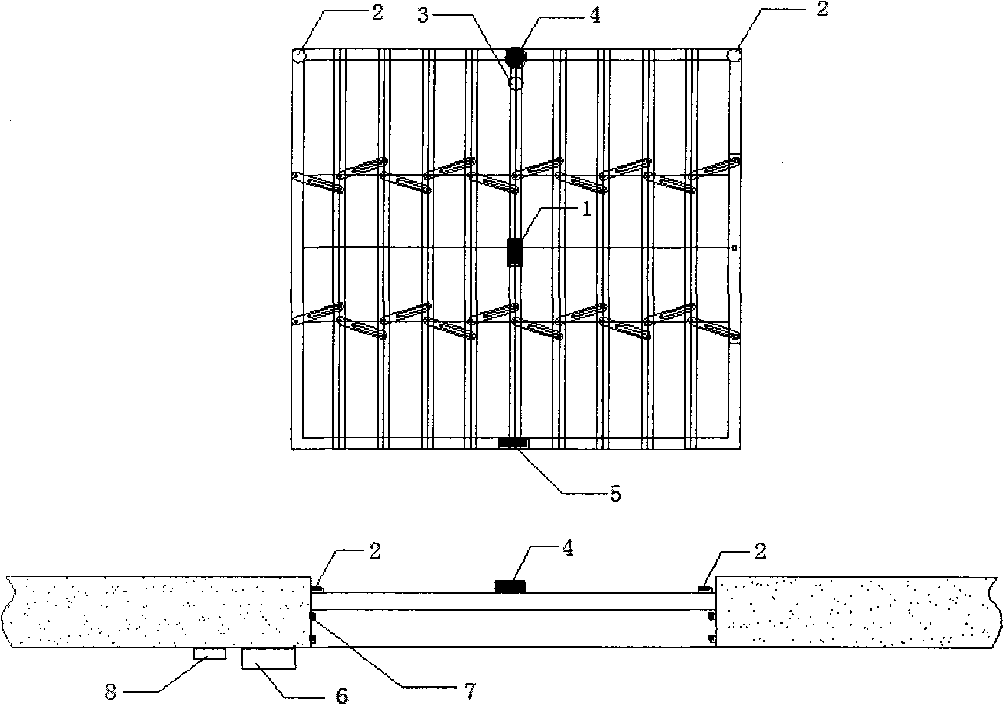 Video recording device of theftproof door and window