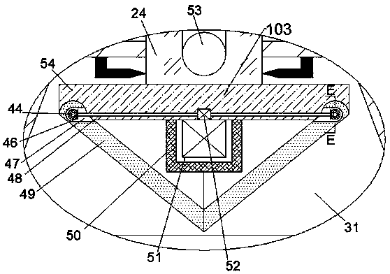 Polluted soil chemical treatment device