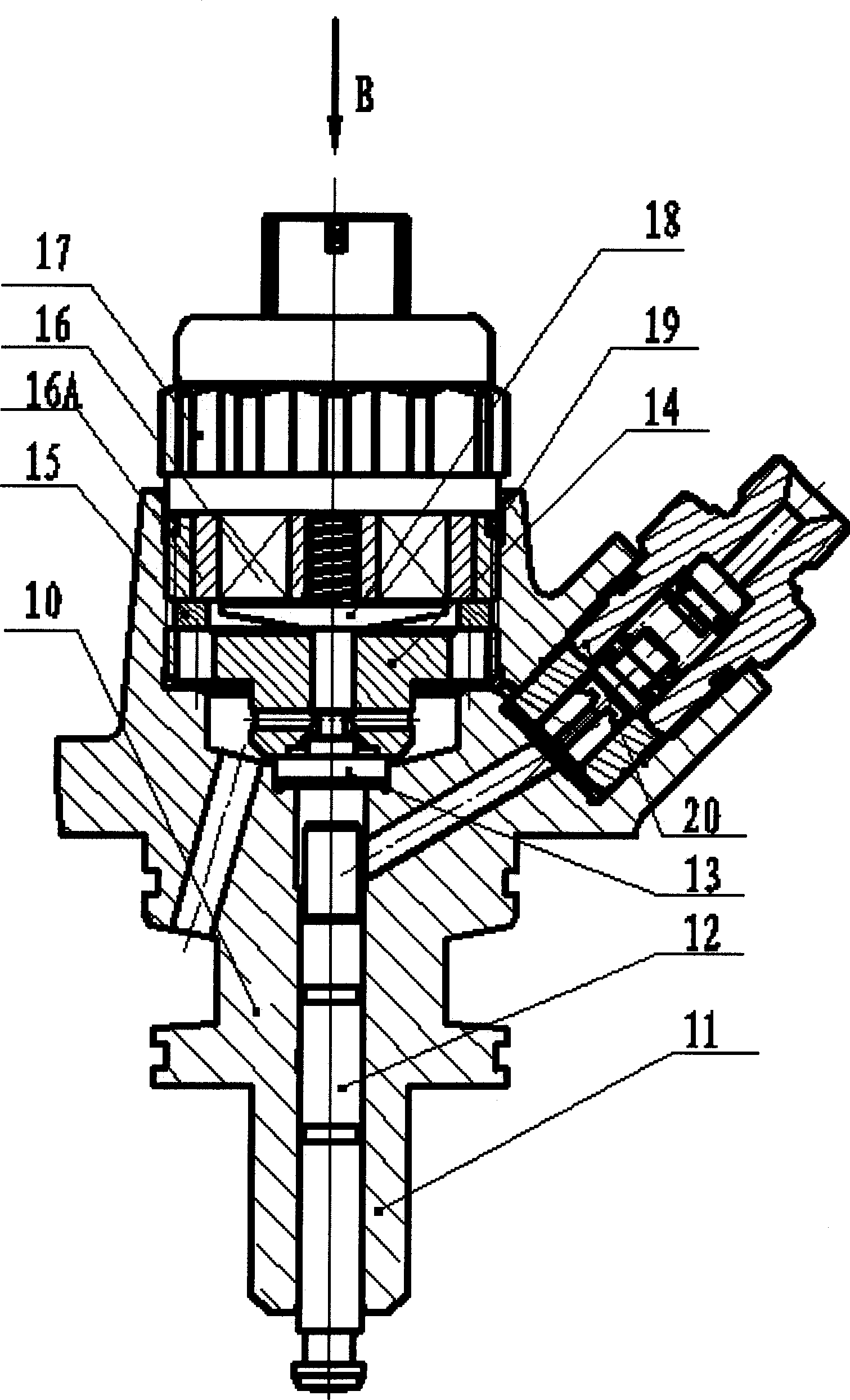 Common-rail fuel injection system fuel supply pump