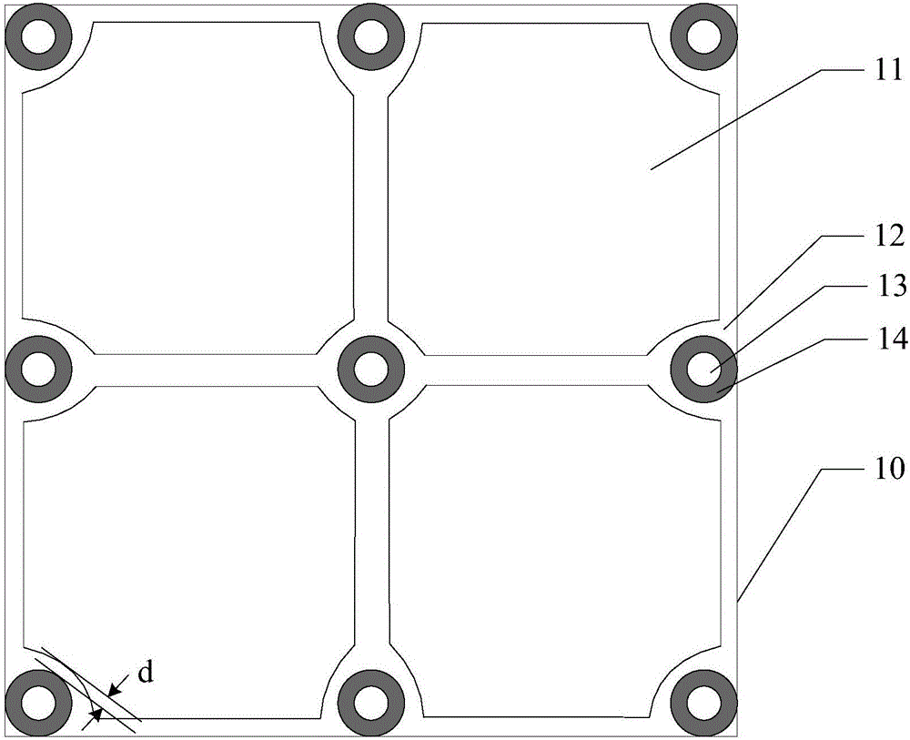 Heat-radiation pad, design method thereof and printed circuit board (PCB)