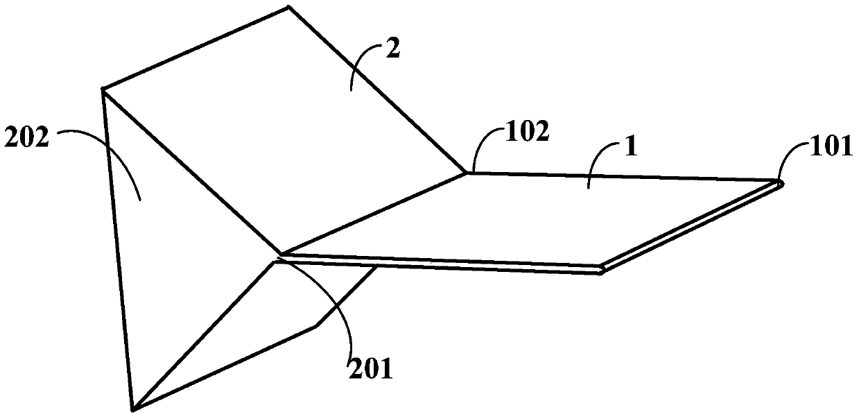 Sheet electron beam generation cathode for vacuum electronic device