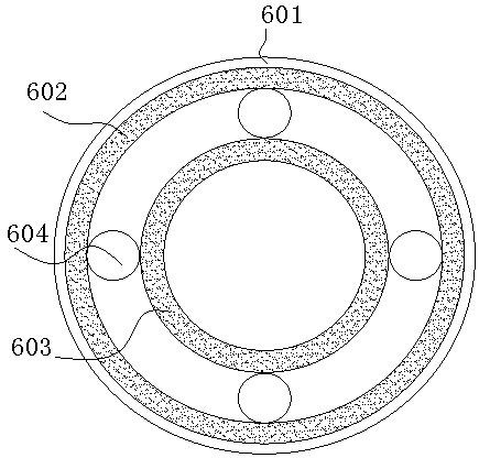 Sand-blasting low-temperature grinding device for processing of car brake pad