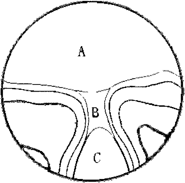 Method for designing ophthalmic progressive additional lens by utilizing meridian