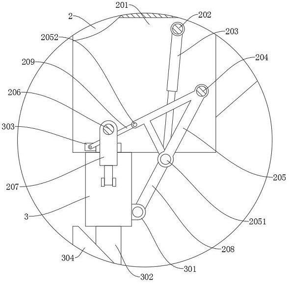 Geotechnical engineering deep foundation pit supporting beam frame structure and using method