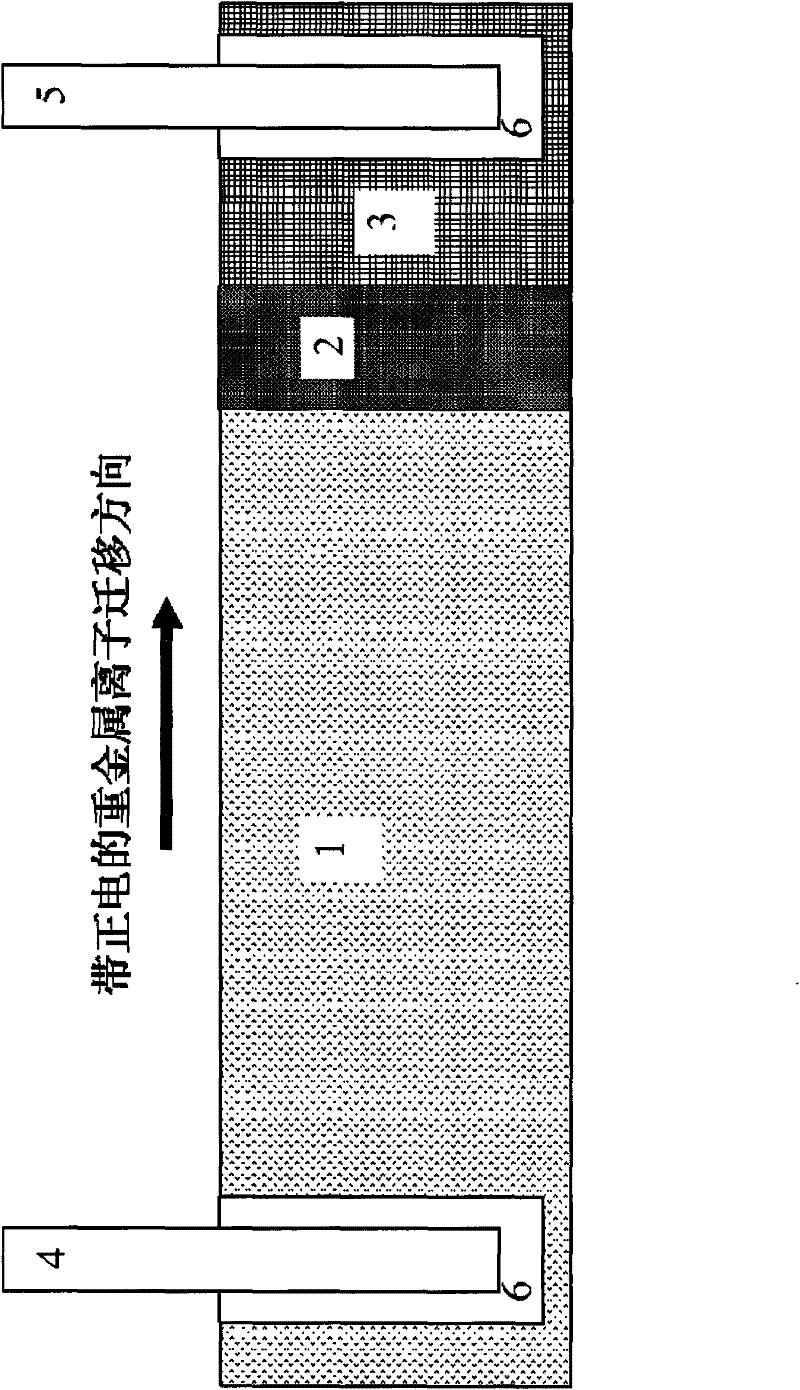 A method for preventing the focusing phenomenon of electrokinetic restoration of soil and groundwater