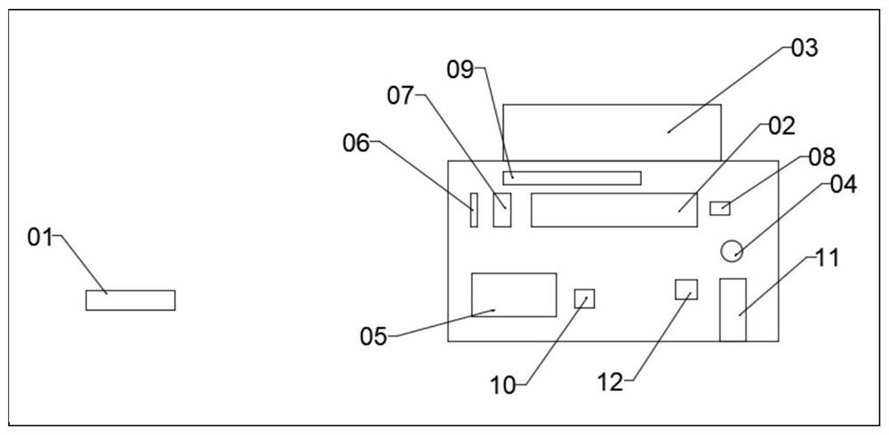 System and method for online monitoring of lubricating grease decay degree by infrared point laser transmitter