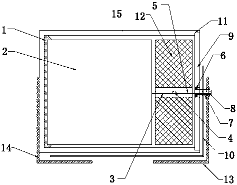 Metal package structure chip tantalum capacitor and package method thereof