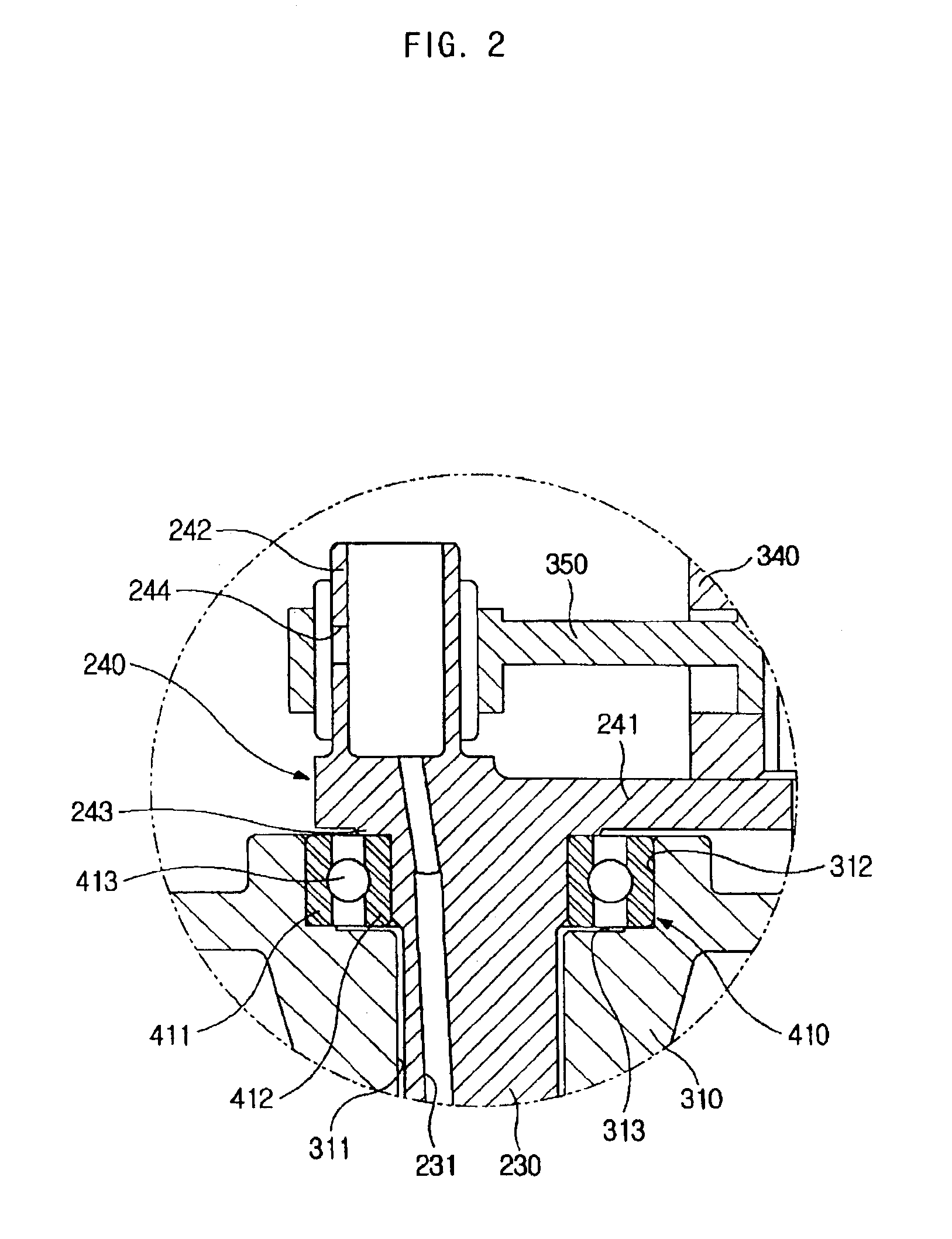 Hermetic reciprocating compressor