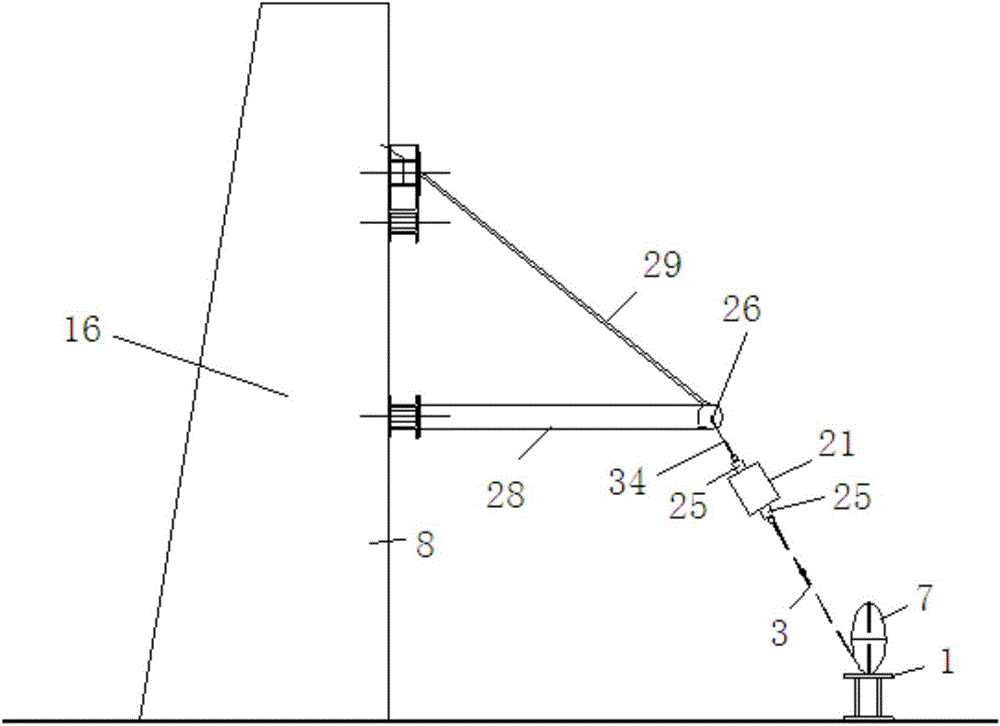 Three-dimensional space variable angle loading device