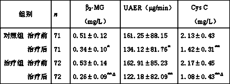 Chinese patent medicine for treating Type II diabetic nephropathy and preparation method thereof