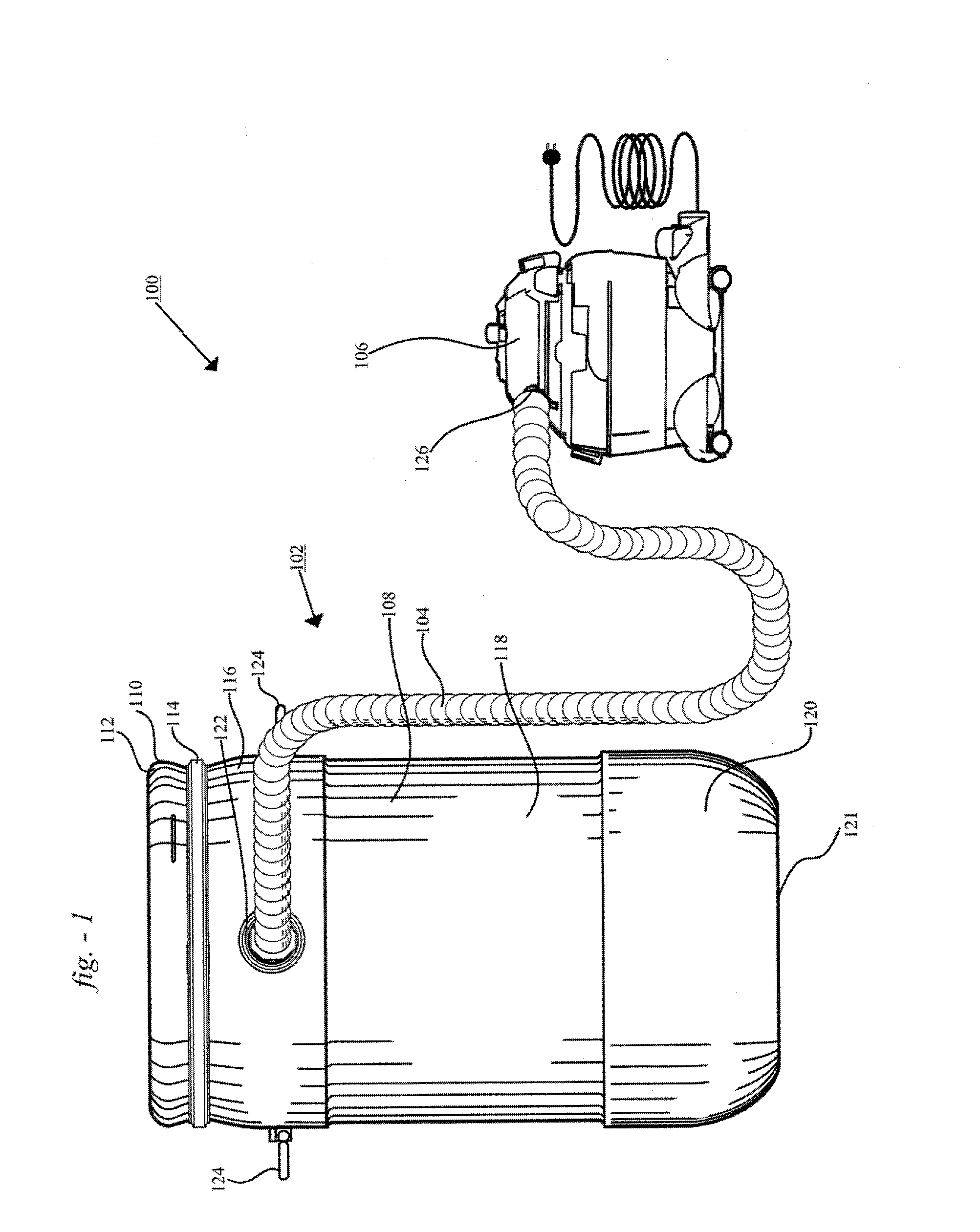 Tile cutting and dust collection system