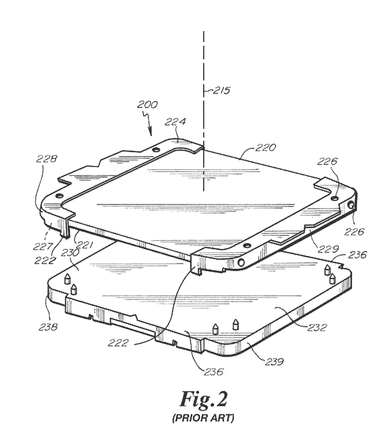 Reticle pod with cover to baseplate alignment system