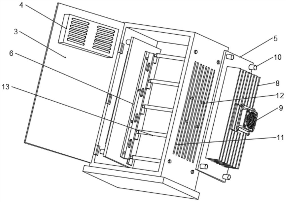 Remote monitoring intelligent power distribution cabinet and operation method thereof