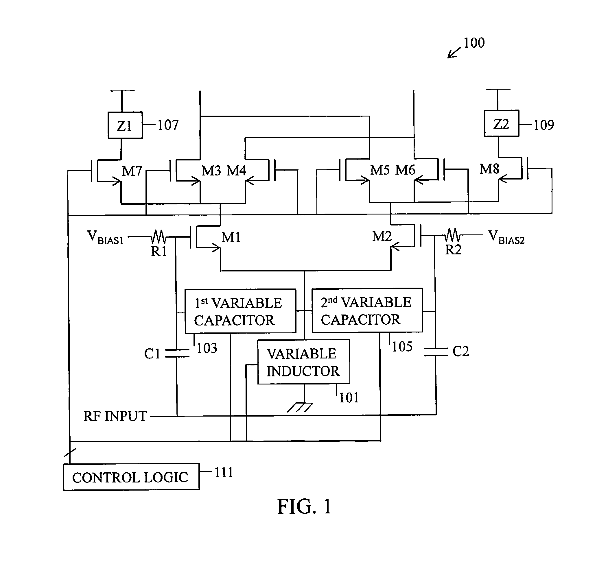 Low noise amplifier and method for carrier aggregation and non-carrier aggregation