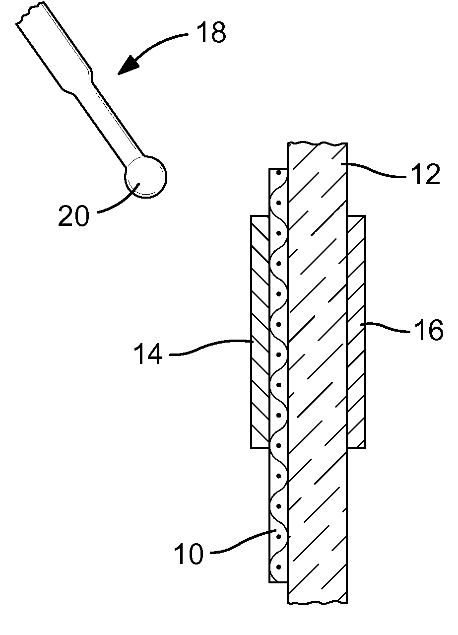 Magnetic positioning of surgical mesh